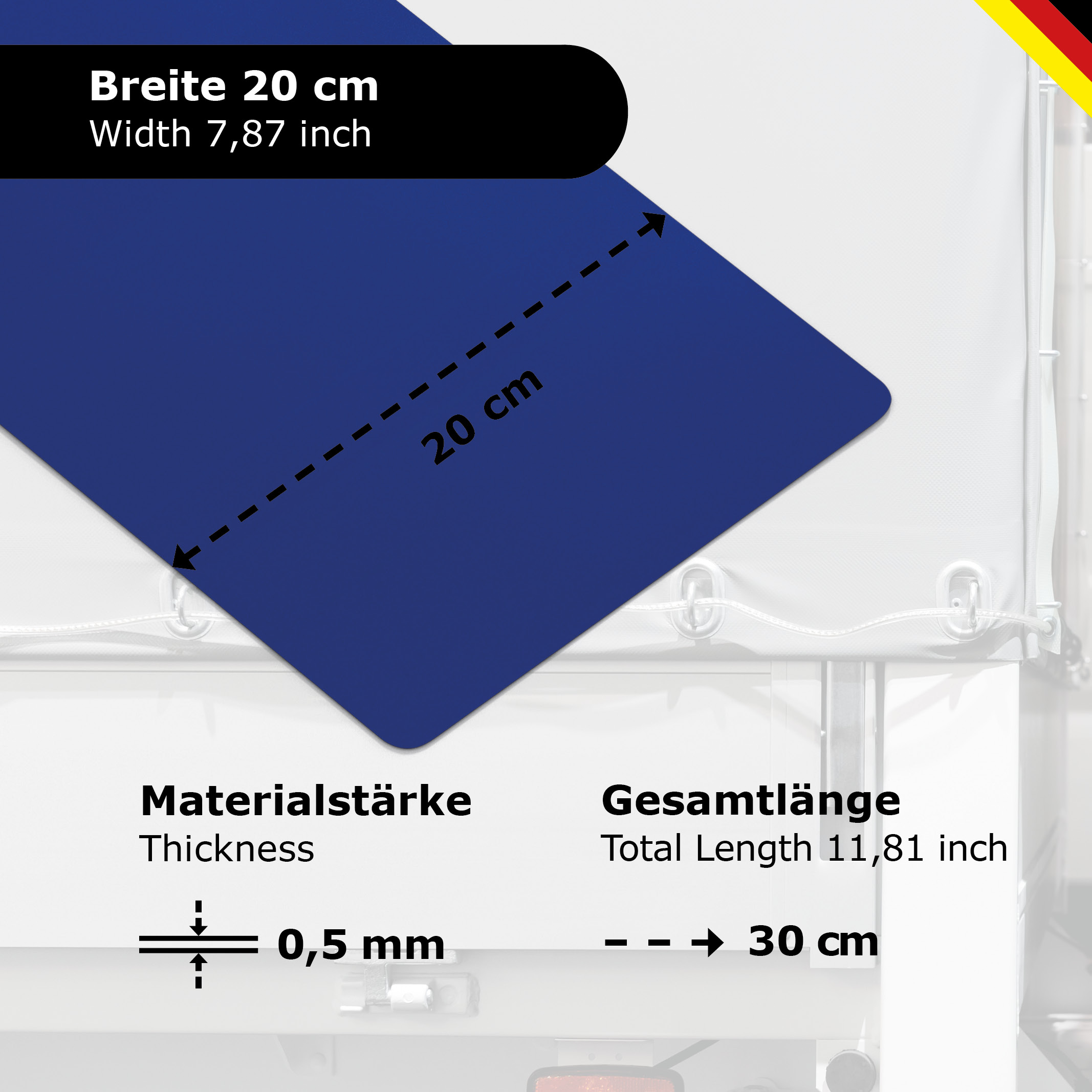 Planen Reparatur Pflaster LKW Plane