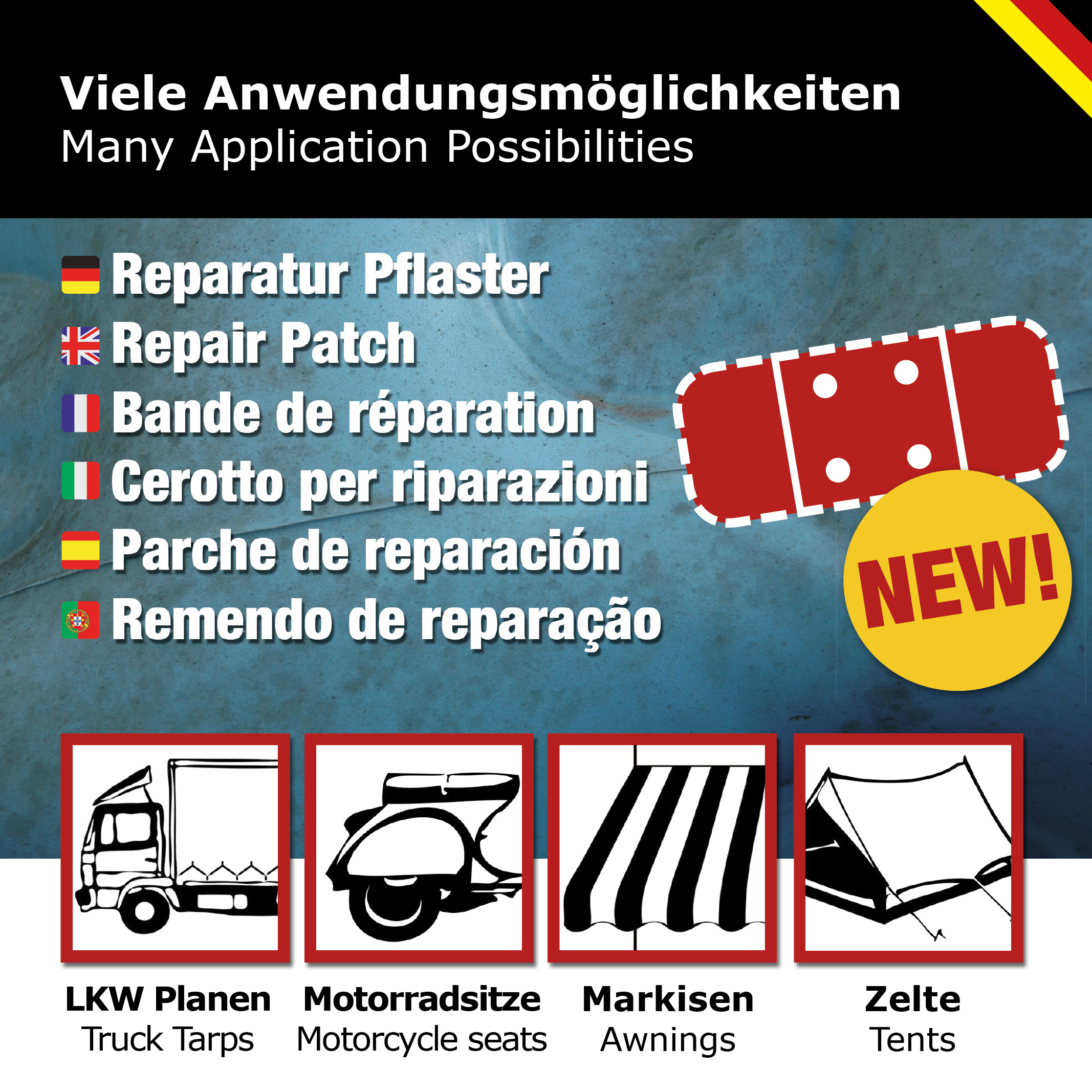 Reparatur Pflaster wiki group Infos Verpackung Cover