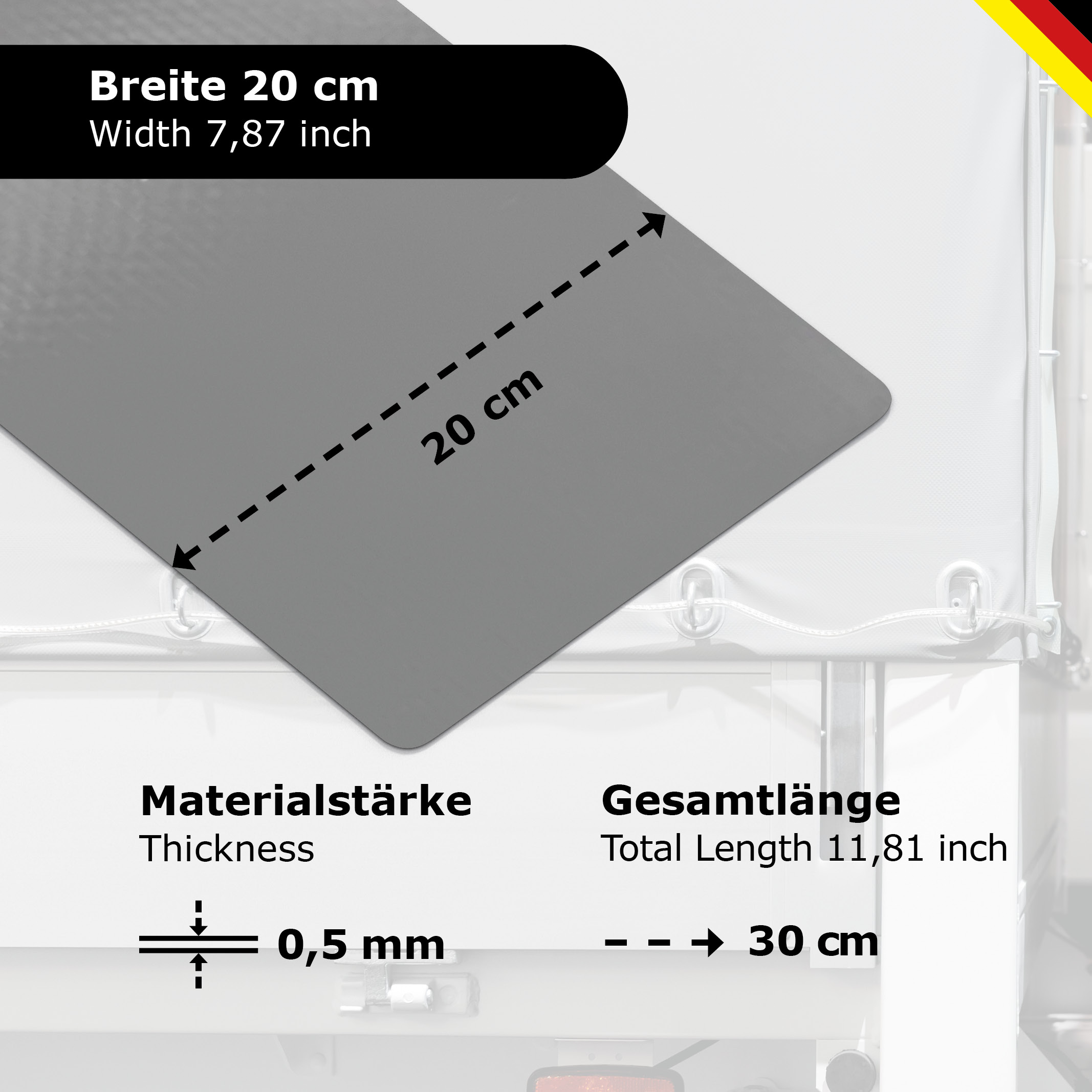 Reparatur Pflaster online kaufen Vorteile grau 20x30cm